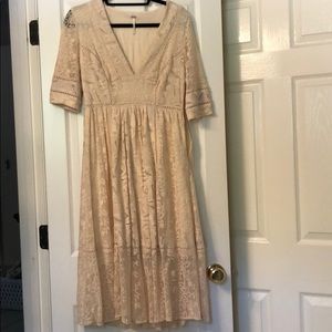 Free People lace dress